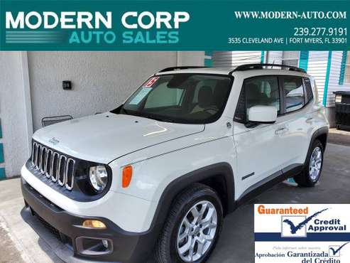 2015 Jeep Renegade Latitude 4x4 - 63k mi. - CUTE, CITY OFF-ROADER! -... for sale in Fort Myers, FL