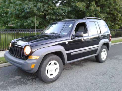 2007 JEEP LIBERTY SPORT NO CAR ACCIDENTS CEEL - cars & trucks - by... for sale in Wayne, NJ
