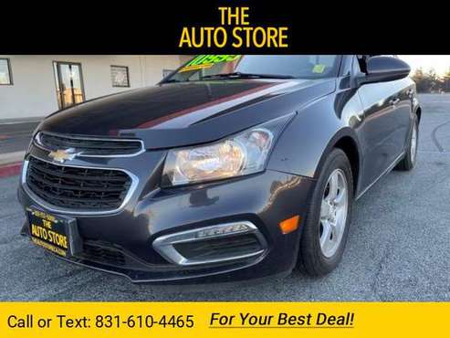 2015 Chevy Chevrolet Cruze LT Tungsten Metallic - cars & trucks - by... for sale in Salinas, CA