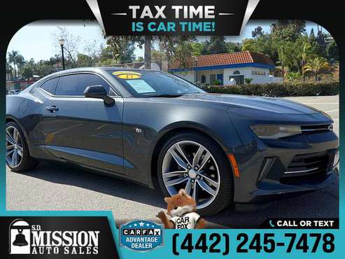 2017 Chevrolet Camaro FOR ONLY 401/mo! - - by dealer for sale in Vista, CA