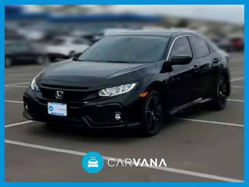 2018 Honda Civic EX-L w/Navigation Hatchback 4D hatchback Black for sale in South El Monte, CA