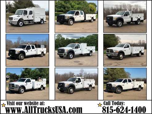 Medium Duty Service Utility Truck ton Ford Chevy Dodge Ram GMC 4x4 for sale in tuscarawas co, OH