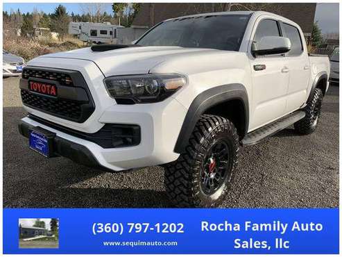 2017 Toyota Tacoma Double Cab TRD Pro Pickup 4D 5 ft - cars & trucks... for sale in Sequim, WA