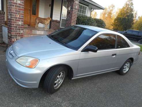 2002 Honda Civic 2DR Coupe manual - cars & trucks - by owner -... for sale in PUYALLUP, WA