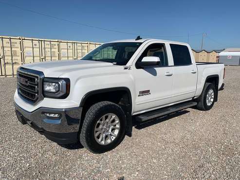 2017 GMC SIERRA K1500 CREW CAB 4WD *84K MILES* - cars & trucks - by... for sale in Noble, TX