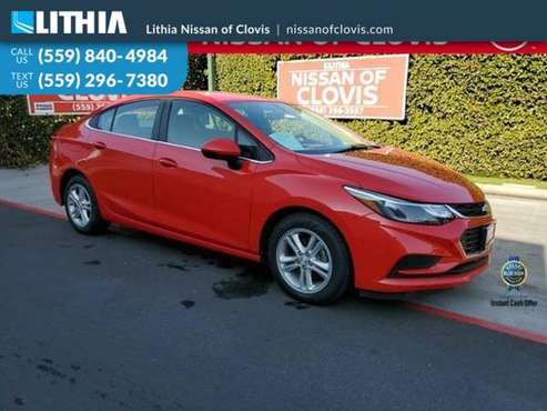 2018 Chevrolet Cruze 4dr Sdn 1.4L LT w/1SD - cars & trucks - by... for sale in Clovis, CA