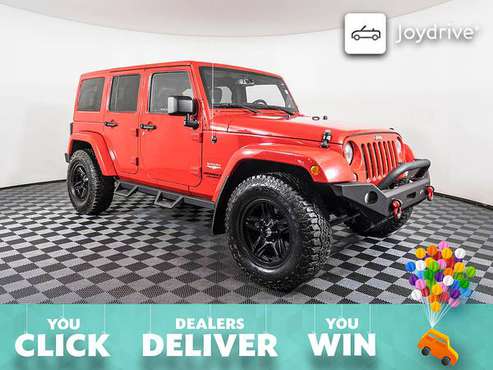 2014-Jeep-Wrangler Unlimited-Sahara - - by dealer for sale in PUYALLUP, WA