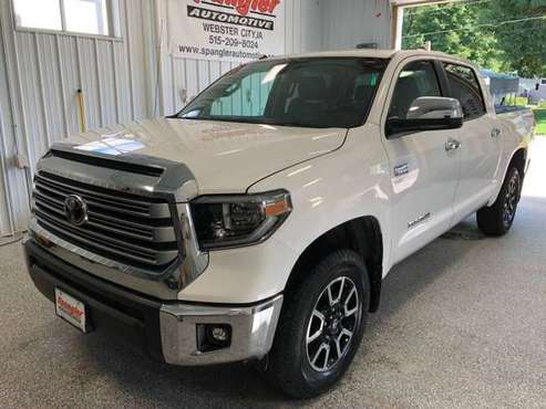 2018 TOYOTA TUNDRA LIMITED*HEATED LEATHER*35K*NAV*BACKUP CAM*1 OWNER!! for sale in Webster City, IA