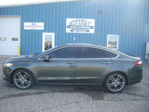 2015 Ford Fusion Titanium package (159363) for sale in Alexandria, MN