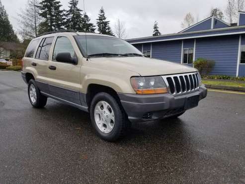 2001 JEEP GRAND CHEROKEE 4X4 6 CYL. LOW MILES... - cars & trucks -... for sale in Lynnwood, WA