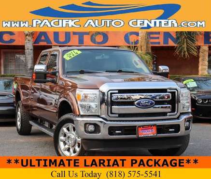 2011 Ford F350 Lariat Diesel Crew Cab 4x4 Truck #31562 - cars &... for sale in Fontana, CA