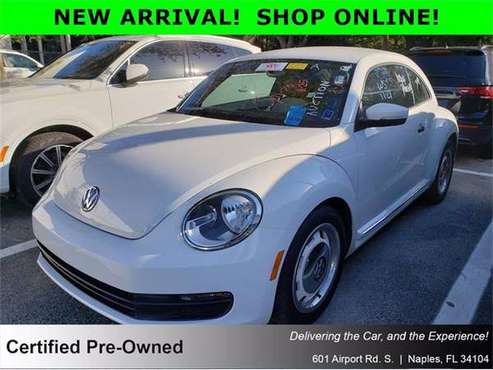 2016 Volkswagen Beetle 1.8T Classic - hatchback - cars & trucks - by... for sale in Naples, FL