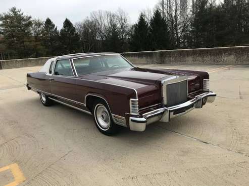 1977 Lincoln continental town coupe - 42, 000 miles for sale in Voorhees, NJ