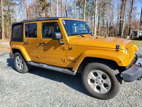 Jeep Wrangler Sahara Unlimited 4x4 - cars & trucks - by owner -... for sale in Julian, NC