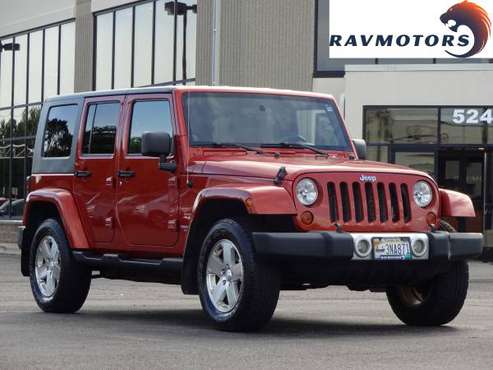 2009 Jeep Wrangler Unlimited Sahara 4x4 4dr SUV for sale in Crystal, MN