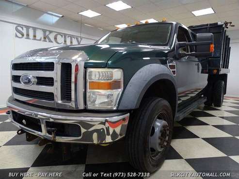 2008 Ford F-450 SD XLT 4x4 4dr Crew Cab Dump STAKE Diesel F-Series for sale in Paterson, CT