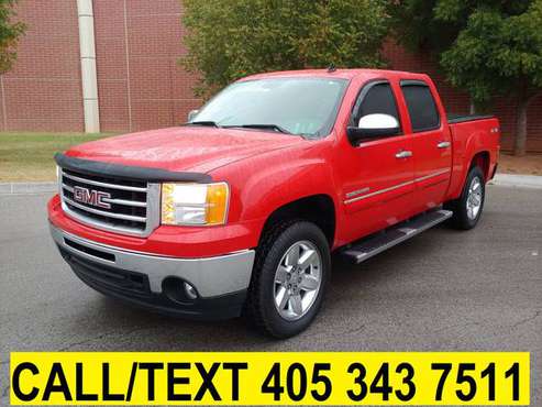 2013 GMC SIERRA CREW CAB SLE 4X4 SUPER LOW MILES! CLEAN CARFAX!... for sale in Norman, TX