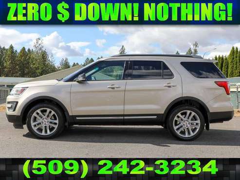 2017 Ford Explorer XLT 3.5L V6 *4x4* SUV ALL FRESH INVENTORY! - cars... for sale in Spokane, WA