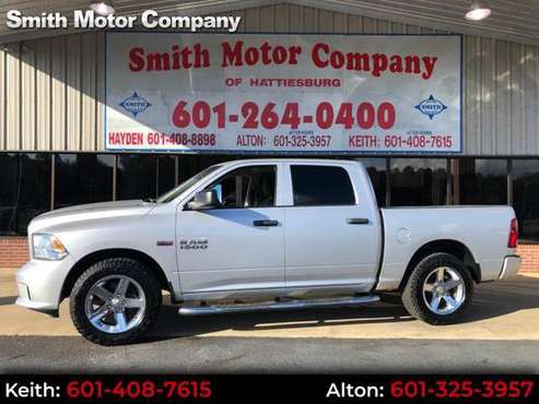 2015 RAM 1500 2WD Crew Cab 140.5 Express - cars & trucks - by dealer... for sale in Hattiesburg, MS