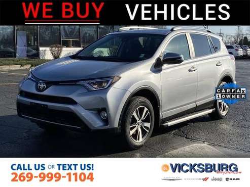 2017 Toyota RAV4 XLE - cars & trucks - by dealer - vehicle... for sale in Vicksburg, MI