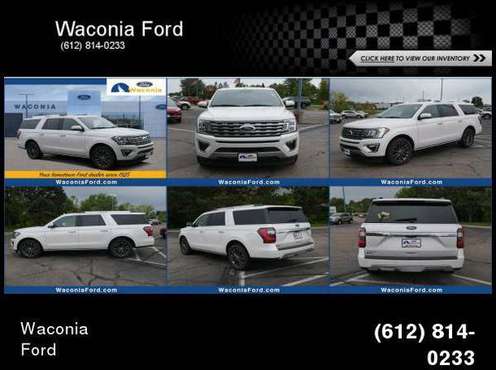2019 Ford Expedition Max Limited - cars & trucks - by dealer -... for sale in Waconia, MN