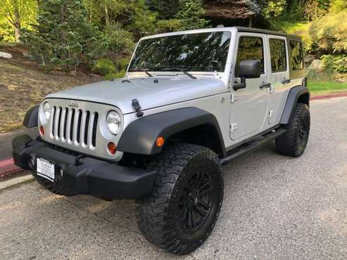 2012 Jeep Wrangler Unlimited Sport 4WD - Lifted, Wheels, Clean for sale in Kirkland, WA