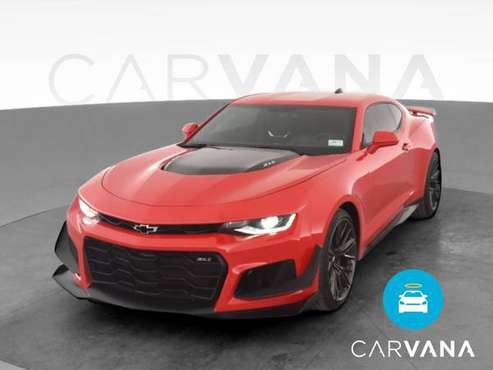 2017 Chevy Chevrolet Camaro ZL1 Coupe 2D coupe Red - FINANCE ONLINE... for sale in Hugo, MN