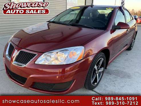 2010 Pontiac G6 4dr Sdn w/1SB - cars & trucks - by dealer - vehicle... for sale in Chesaning, MI