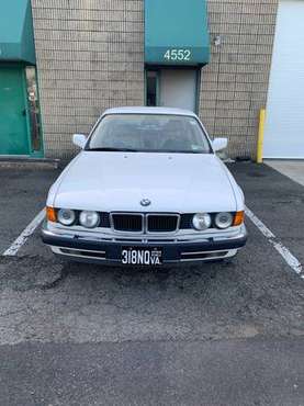 1989 BMW 750 iL - cars & trucks - by owner - vehicle automotive sale for sale in Alexandria, District Of Columbia