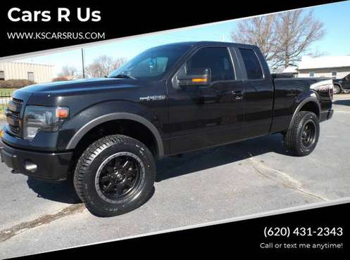 2014 Ford F150 FX4 Super cab only 82k miles! - - by for sale in Chanute, KS