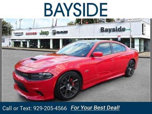 2016 Dodge Charger R/T Scat Pack sedan Red-Scat Pack for sale in Bayside, NY