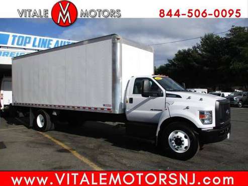2016 Ford Super Duty F-650 Straight Frame 24 FOOT BOX TRUCK W/ LIFT... for sale in south amboy, KY
