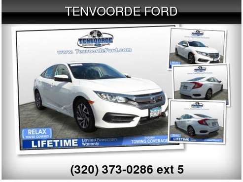 2016 Honda Civic EX $1040 Down Delivers! - cars & trucks - by dealer... for sale in ST Cloud, MN