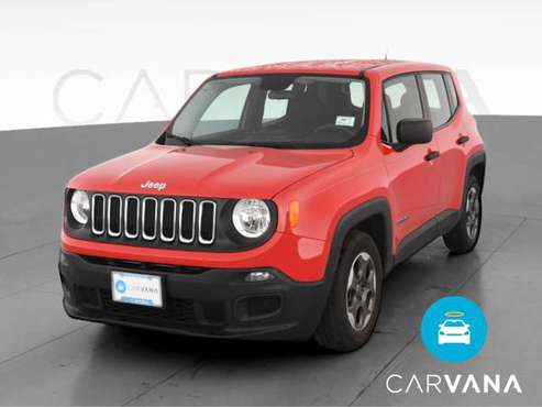 2015 Jeep Renegade Sport SUV 4D suv Red - FINANCE ONLINE - cars &... for sale in Raleigh, NC