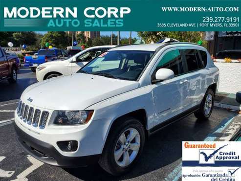 2016 Jeep Compass Latitude AWD - 64k mi - Leather, Bluetooth, NICE!... for sale in Fort Myers, FL