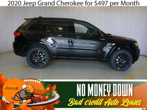 $497/mo 2020 Jeep Grand Cherokee Bad Credit & No Money Down OK -... for sale in Carol Stream, IL