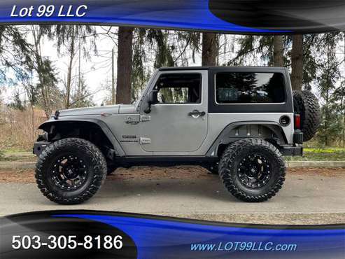2015 Jeep Wrangler Sport 35k Miles Manual Hardtop Lifted Winch Ranch for sale in Milwaukie, OR