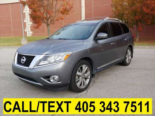 2015 NISSAN PATHFIDER PLATINUM LOW MILES! 3RD ROW! LOADED! 1 OWNER!... for sale in Norman, OK