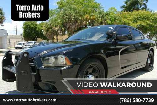 2012 DODGE CHARGER POLICE PPV INTERCEPTOR V6 48K MILES (caprice p71) for sale in Miami, FL