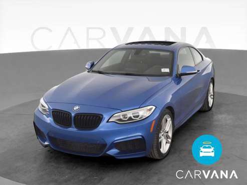 2015 BMW 2 Series 228i xDrive Coupe 2D coupe Blue - FINANCE ONLINE -... for sale in Tustin, CA
