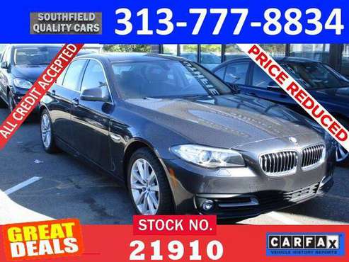 ✔️👍2016 BMW 535I Bad Credit Ok Guaranteed Financing $500 Down Drives... for sale in Detroit, MI