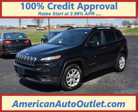 2016 Jeep Cherokee Sport 4WD - Warranty Available - Easy Payments! for sale in Nixa, AR