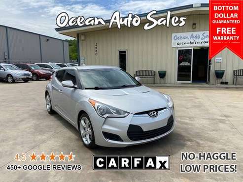 2012 Hyundai Veloster 3dr Cpe Auto w/Gray Int FREE CARFAX - cars for sale in Catoosa, AR