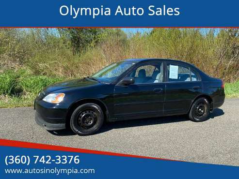 2001 Honda Civic EX 4dr Sedan - - by dealer - vehicle for sale in Olympia, WA