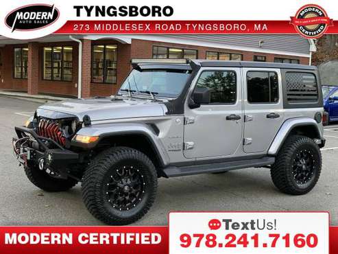 2018 Jeep All-New Wrangler Unlimited Unlimited Sahara - cars &... for sale in Tyngsboro, MA
