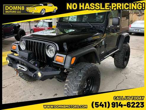2004 Jeep Wrangler Sport2dr Sport 2 dr Sport-2-dr SUV PRICED TO for sale in Springfield, OR