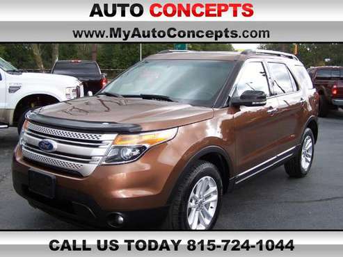 2011 FORD EXPLORER XLT 4X4 V6 SUV 3RD ROW 1OWNER LOADED VERY CLEAN for sale in Joliet, IL