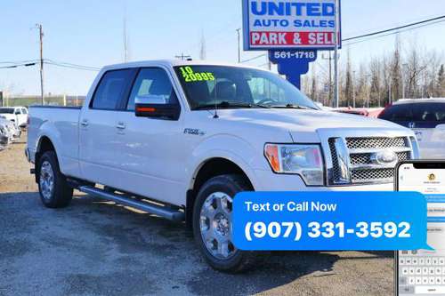 2010 Ford F-150 F150 F 150 Lariat 4x4 4dr SuperCrew Styleside 6 5 for sale in Anchorage, AK