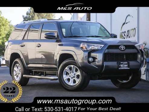 2016 Toyota 4Runner SR5 4X4 With Third Row Seat and Navigation suv for sale in Sacramento , CA