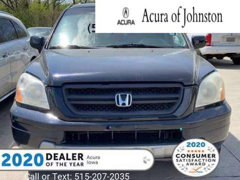 2003 Honda Pilot EX suv Black - - by dealer - vehicle for sale in Johnston, IA